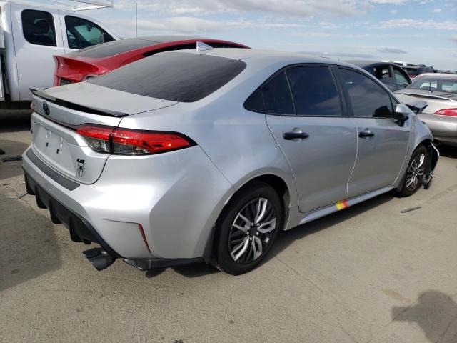 JTDB4MEE1RJ014506 - 2024 TOYOTA COROLLA LE SILVER photo 3