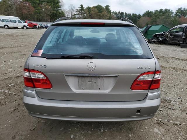 WDBUH83J34X115796 - 2004 MERCEDES-BENZ E 500 4MATIC SILVER photo 6