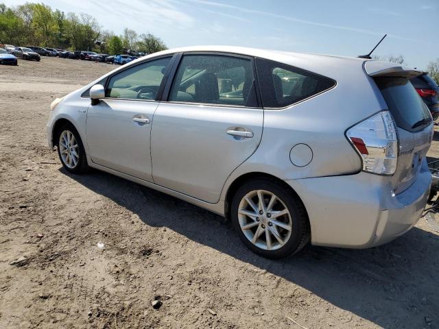 JTDZN3EU6D3283983 - 2013 TOYOTA PRIUS V SILVER photo 2