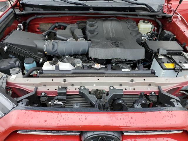 JTEHU5JR6M5877310 - 2021 TOYOTA 4RUNNER VENTURE RED photo 12