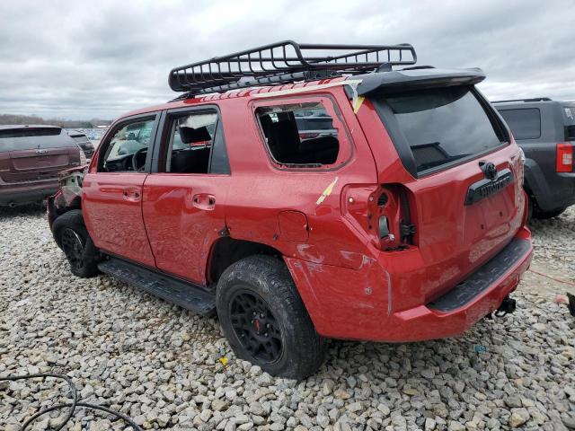 JTEHU5JR6M5877310 - 2021 TOYOTA 4RUNNER VENTURE RED photo 2