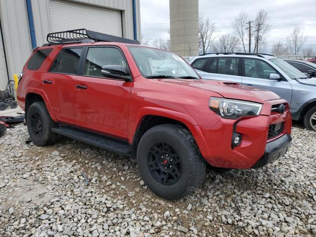 JTEHU5JR6M5877310 - 2021 TOYOTA 4RUNNER VENTURE RED photo 4