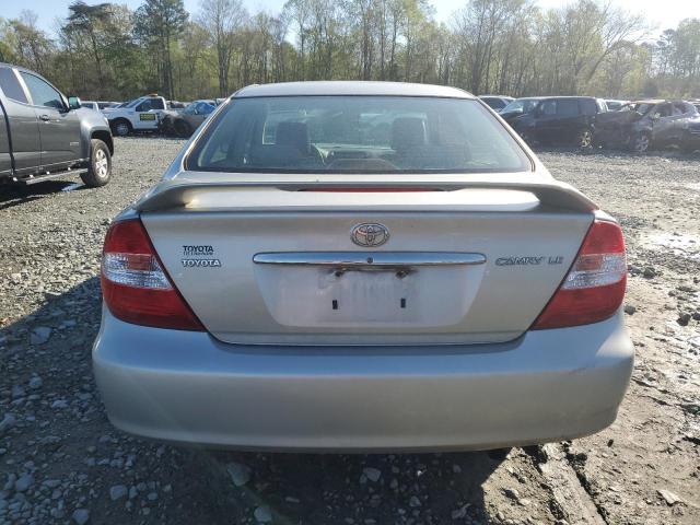 4T1BE32K43U204805 - 2003 TOYOTA CAMRY LE SILVER photo 6
