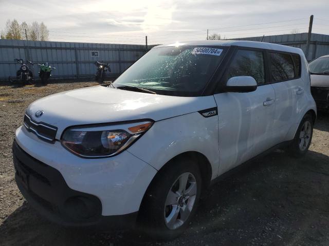 KNDJN2A26H7460686 - 2017 KIA SOUL WHITE photo 1