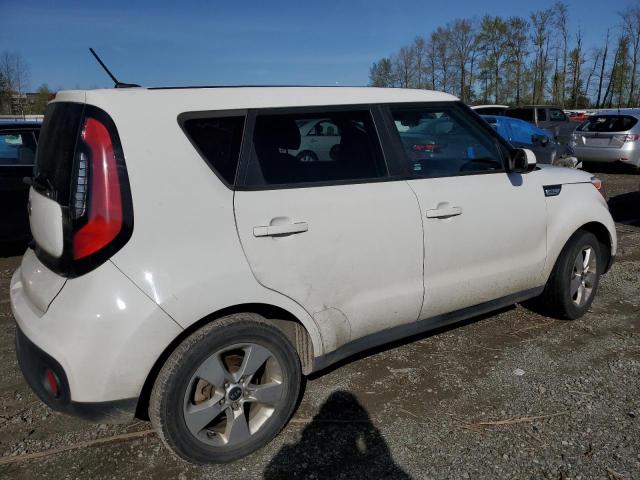 KNDJN2A26H7460686 - 2017 KIA SOUL WHITE photo 3