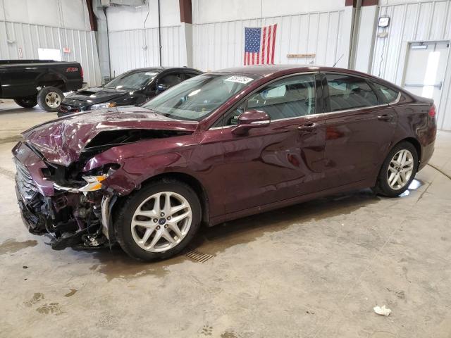 3FA6P0H77DR119876 - 2013 FORD FUSION SE MAROON photo 1