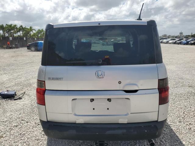 5J6YH18776L012411 - 2006 HONDA ELEMENT EX SILVER photo 6