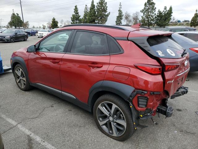 KM8K33A55LU487068 - 2020 HYUNDAI KONA LIMITED RED photo 2