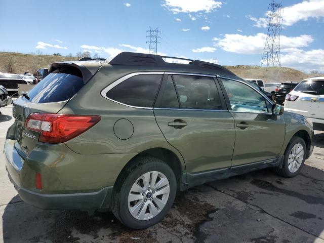 4S4BSBCC6F3225126 - 2015 SUBARU OUTBACK 2.5I PREMIUM GREEN photo 3