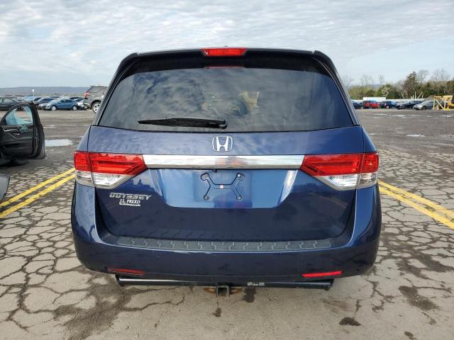 5FNRL5H6XGB110764 - 2016 HONDA ODYSSEY EXL BLUE photo 6