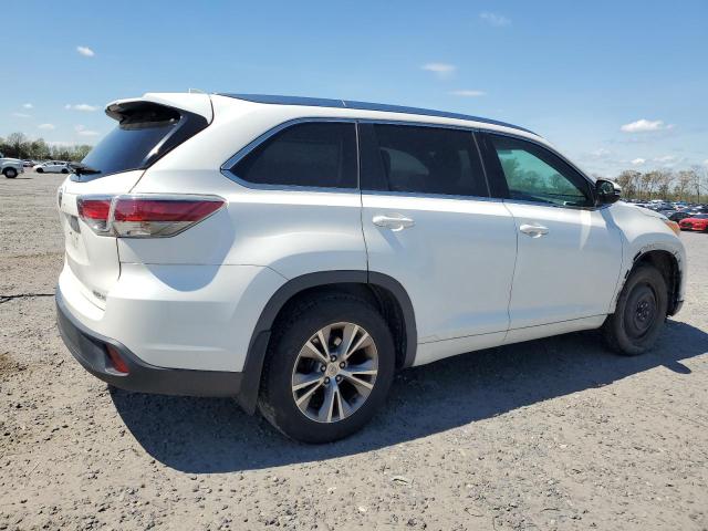 5TDJKRFH1ES030399 - 2014 TOYOTA HIGHLANDER XLE Ağ foto 3