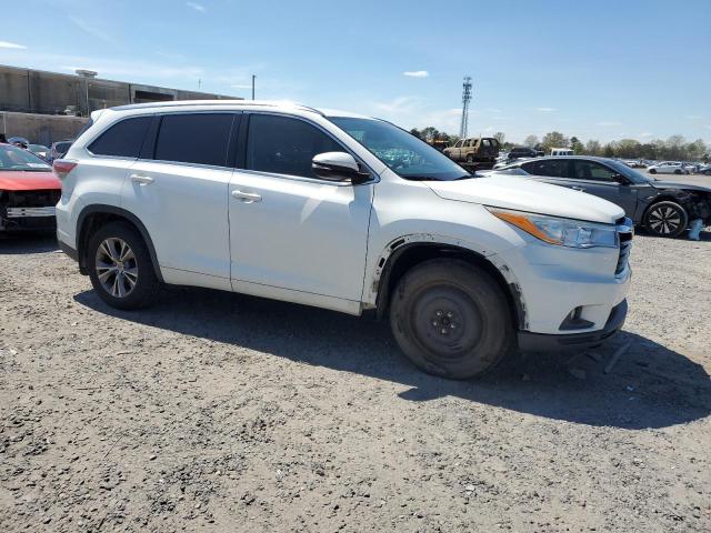 5TDJKRFH1ES030399 - 2014 TOYOTA HIGHLANDER XLE Ağ foto 4