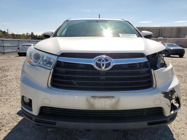 5TDJKRFH1ES030399 - 2014 TOYOTA HIGHLANDER XLE Ağ foto 5