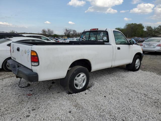 5TBJN32161S182923 - 2001 TOYOTA TUNDRA WHITE photo 3