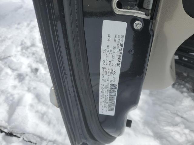 2C4RC1CG6FR656540 - 2015 CHRYSLER TOWN & COU TOURING L BLUE photo 12