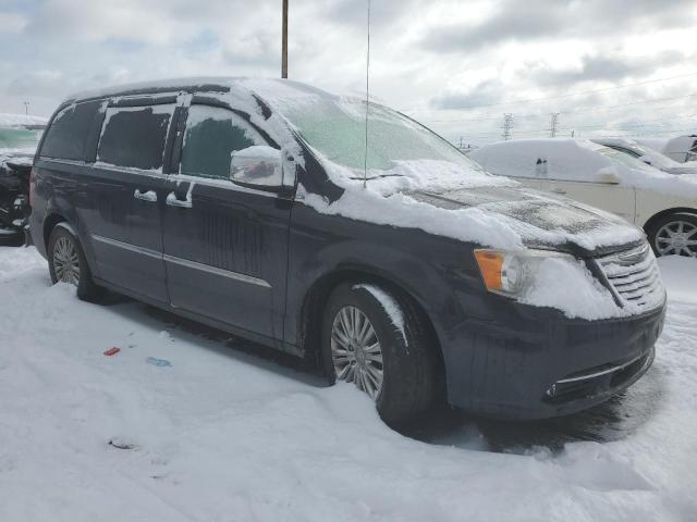 2C4RC1CG6FR656540 - 2015 CHRYSLER TOWN & COU TOURING L BLUE photo 4