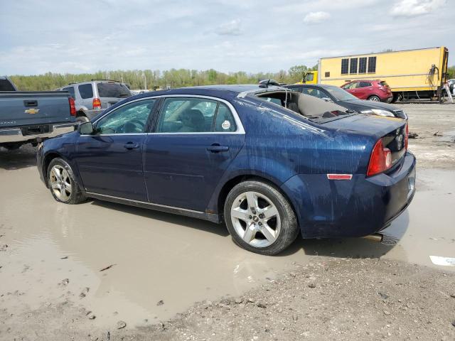 1G1ZH57B49F249165 - 2009 CHEVROLET MALIBU 1LT BLUE photo 2