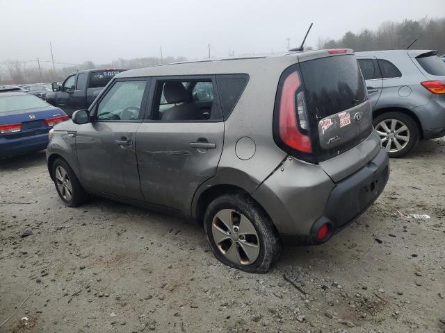 KNDJN2A26E7002187 - 2014 KIA SOUL GRAY photo 2