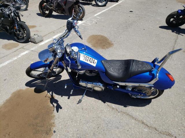 5VPXB26D683000319 - 2008 VICTORY MOTORCYCLES VEGAS JACKPOT BLUE photo 3