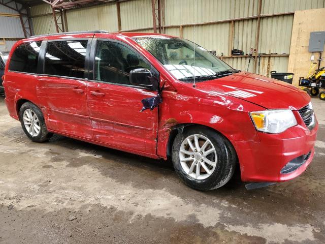 2C4RDGBG1DR701625 - 2013 DODGE GRAND CARA SE RED photo 4