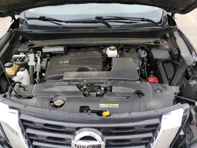 5N1DR2MM8KC609625 - 2019 NISSAN PATHFINDER S BLACK photo 12