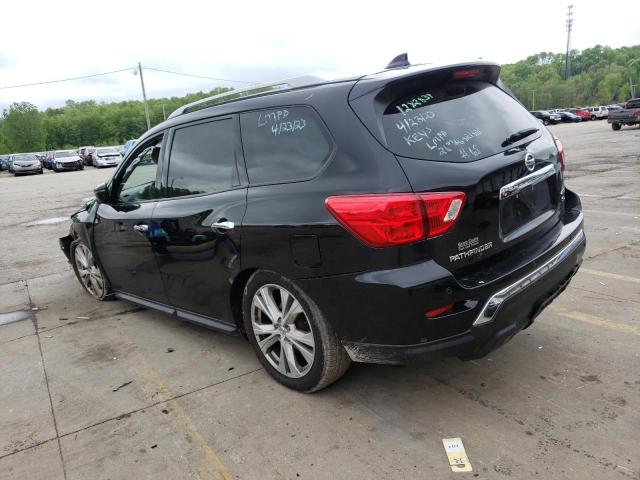 5N1DR2MM8KC609625 - 2019 NISSAN PATHFINDER S BLACK photo 2