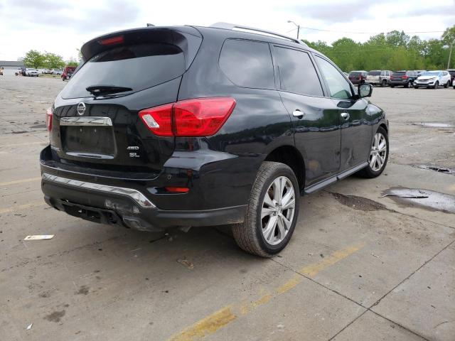 5N1DR2MM8KC609625 - 2019 NISSAN PATHFINDER S BLACK photo 3