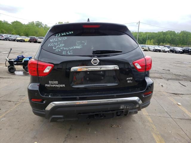 5N1DR2MM8KC609625 - 2019 NISSAN PATHFINDER S BLACK photo 6