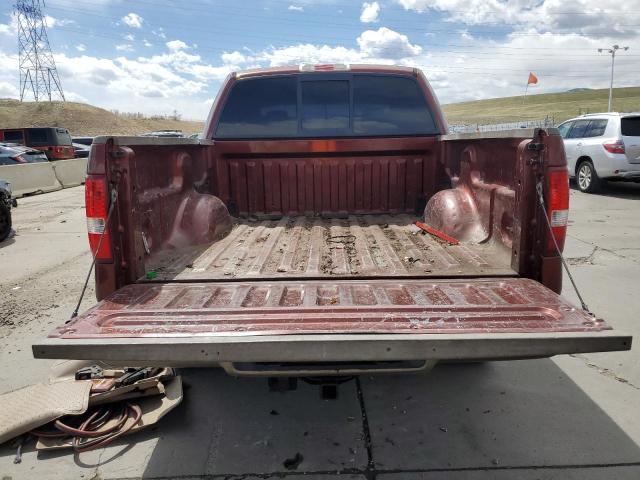 1FTPW145X5KE88913 - 2005 FORD F150 SUPERCREW MAROON photo 6