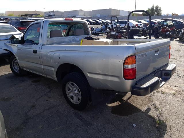 5TENL42N74Z433706 - 2004 TOYOTA TACOMA SILVER photo 2