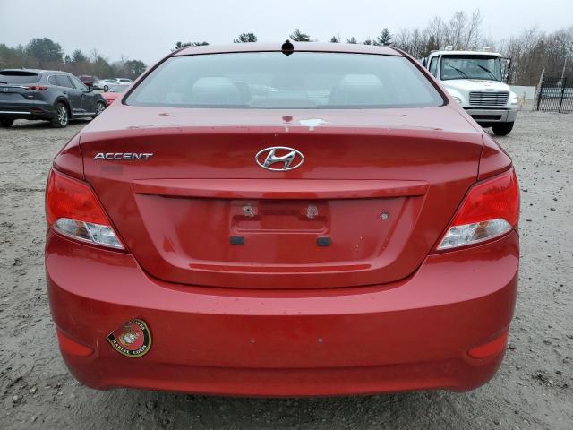 KMHCT4AE5HU378613 - 2017 HYUNDAI ACCENT SE RED photo 6