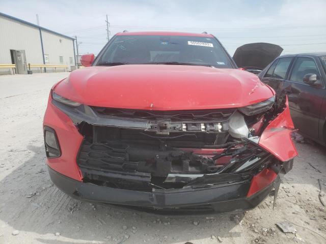 3GNKBERS6KS670675 - 2019 CHEVROLET BLAZER RS RED photo 5