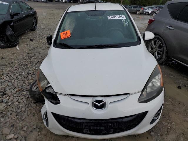 JM1DE1LY7D0160960 - 2013 MAZDA MAZDA2 WHITE photo 11