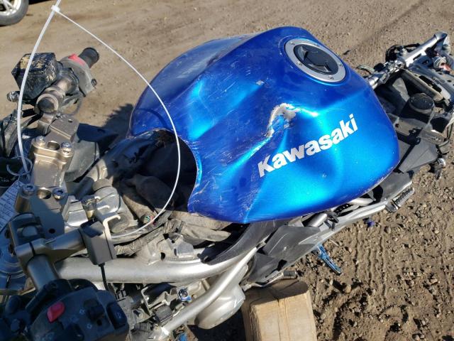 JKAEXEA177A024316 - 2007 KAWASAKI EX650 A BLUE photo 5