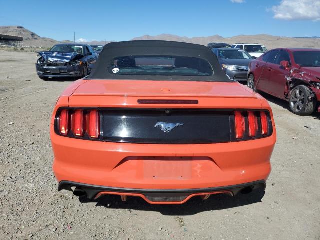 1FATP8UH2G5329745 - 2016 FORD MUSTANG ORANGE photo 6