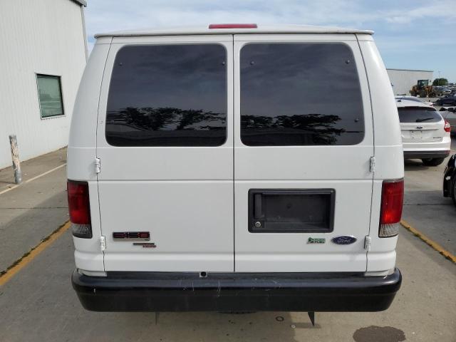 1FMNE1BW3ADA96100 - 2010 FORD ECONOLIN E150 WAGON WHITE photo 6