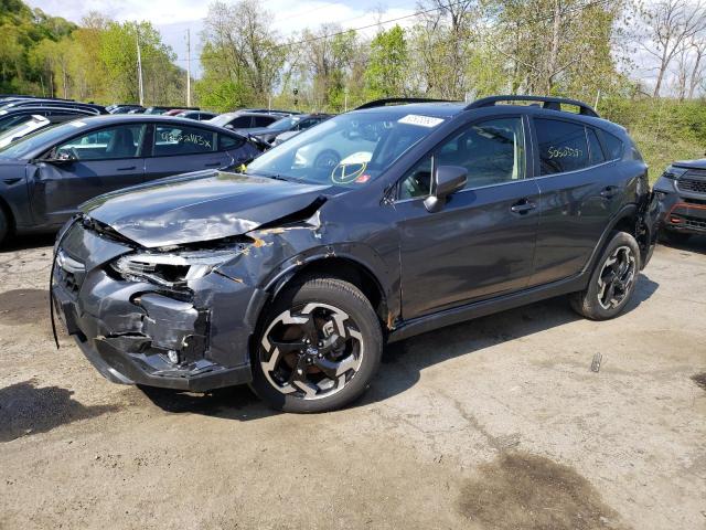 JF2GTHNC0N8265860 - 2022 SUBARU CROSSTREK LIMITED GRAY photo 1