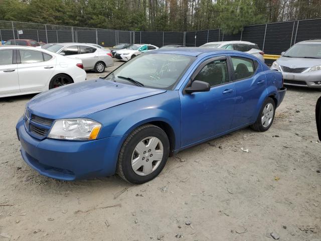 1B3LC46KX8N583147 - 2008 DODGE AVENGER SE BLUE photo 1