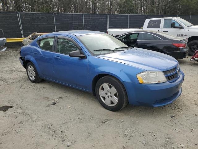 1B3LC46KX8N583147 - 2008 DODGE AVENGER SE BLUE photo 4