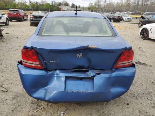 1B3LC46KX8N583147 - 2008 DODGE AVENGER SE BLUE photo 6