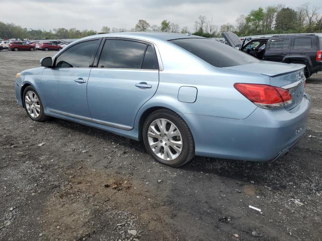 4T1BK3DBXBU402521 - 2011 TOYOTA AVALON BASE BLUE photo 2