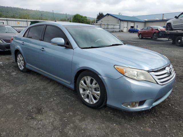 4T1BK3DBXBU402521 - 2011 TOYOTA AVALON BASE BLUE photo 4