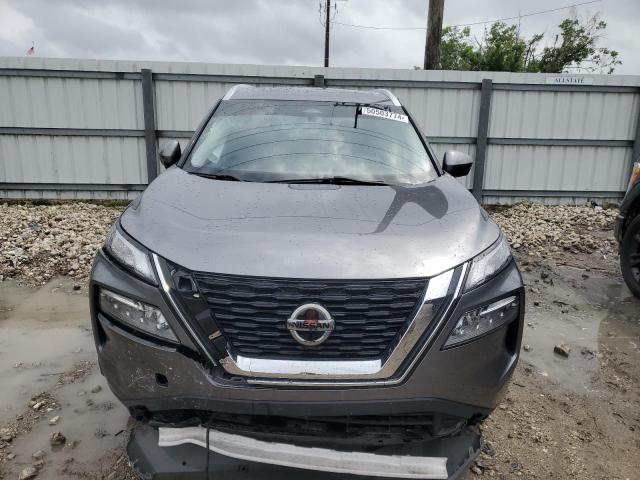 JN8AT3BAXMW000985 - 2021 NISSAN ROGUE SV GRAY photo 5