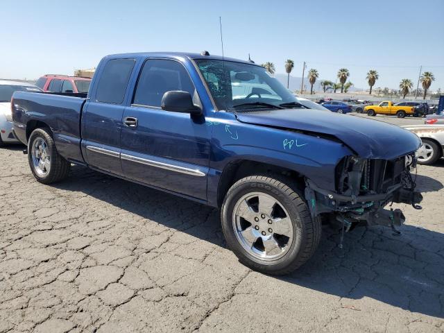 2GTEC19T941370194 - 2004 GMC NEW SIERRA C1500 BLUE photo 4