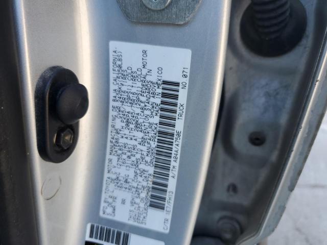 3TMJU62N95M007778 - 2005 TOYOTA TACOMA DOUBLE CAB PRERUNNER SILVER photo 12