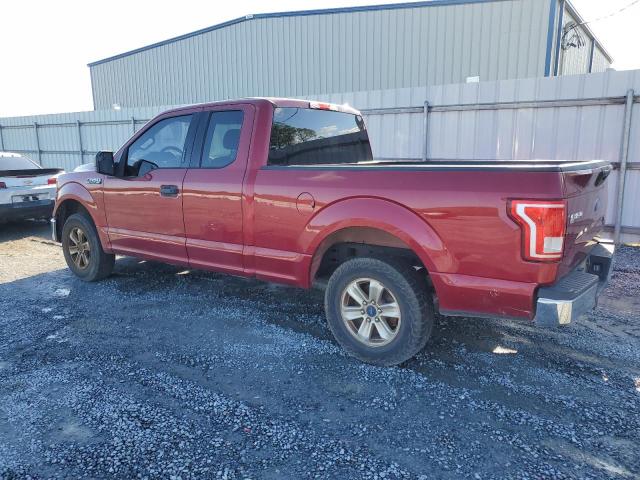 1FTEX1CP4GFD13060 - 2016 FORD F150 SUPER CAB RED photo 2