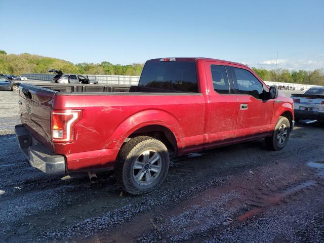 1FTEX1CP4GFD13060 - 2016 FORD F150 SUPER CAB RED photo 3