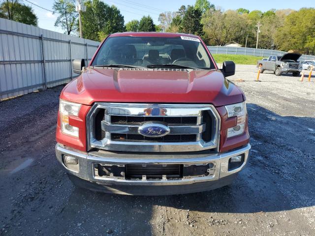 1FTEX1CP4GFD13060 - 2016 FORD F150 SUPER CAB RED photo 5