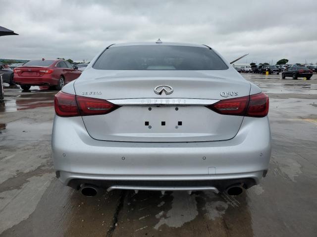 JN1EV7AP4KM512709 - 2019 INFINITI Q50 LUXE SILVER photo 6