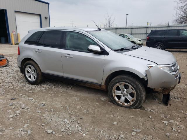 2FMDK4JC3DBB01738 - 2013 FORD EDGE SEL SILVER photo 4